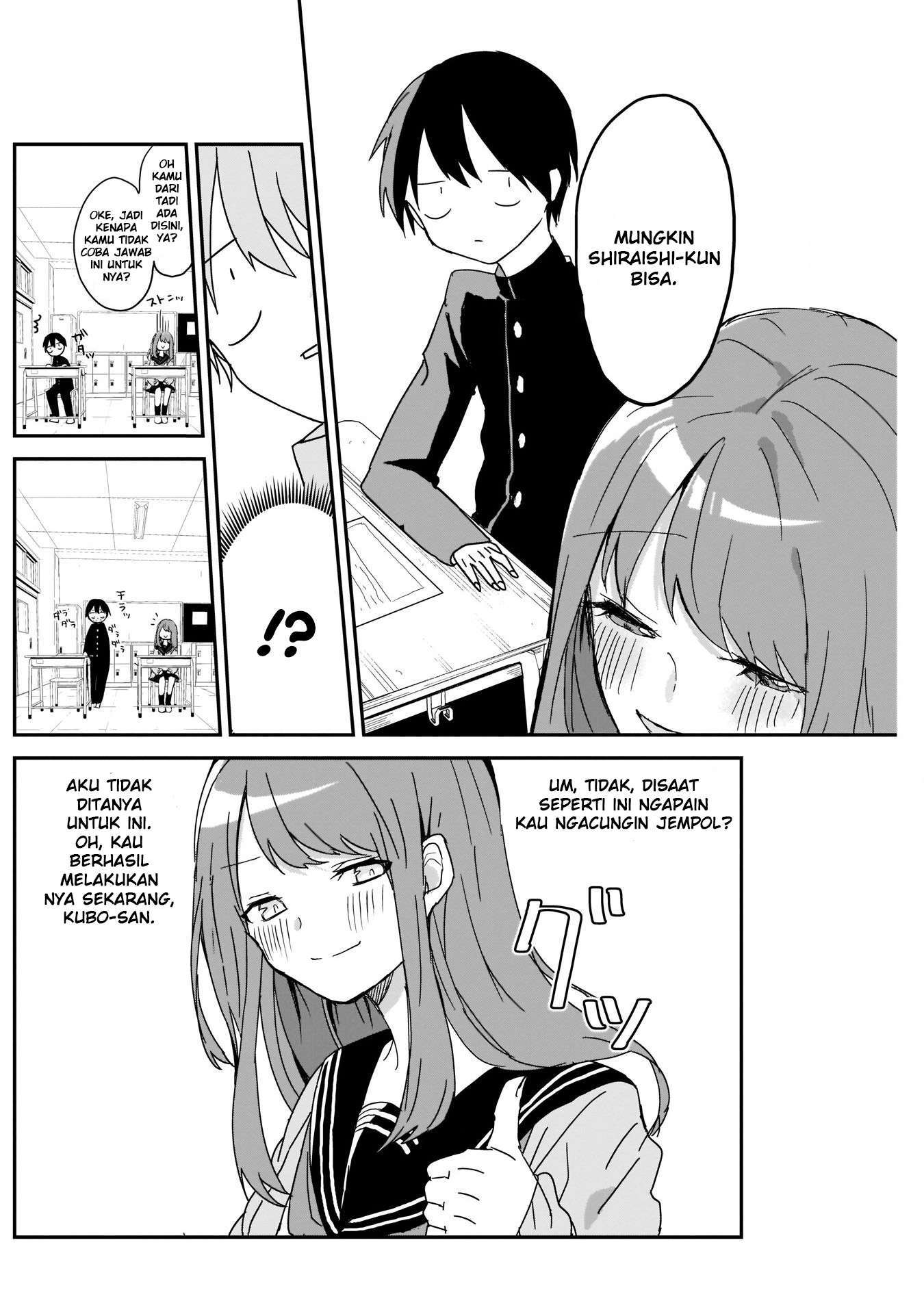 Kubo-san wa Boku (Mobu) wo Yurusanai Chapter 03 Gambar 8